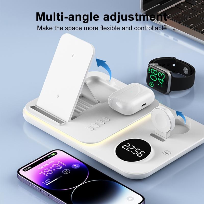 30W Wireless Charger Multifunctional - White