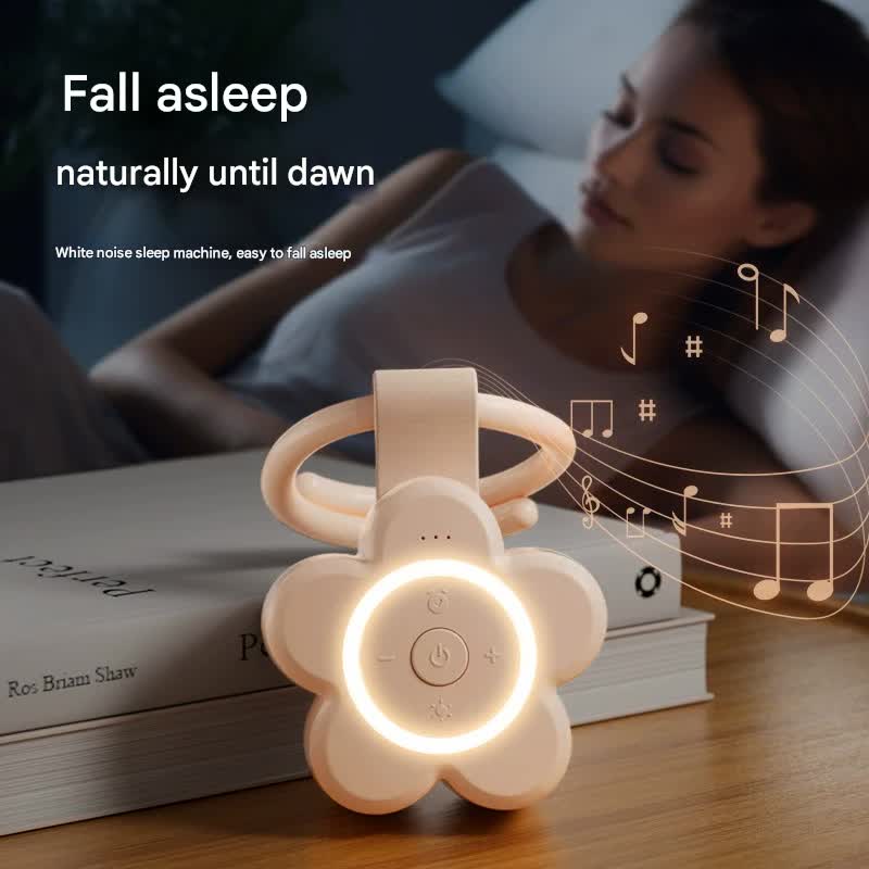 Portable White Noise Sleep Aid & Night Light - Soothing Sounds(Matcha color)